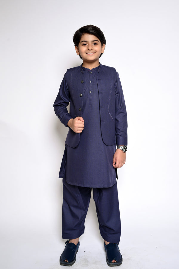 Boys Waist Coat Suit 4669