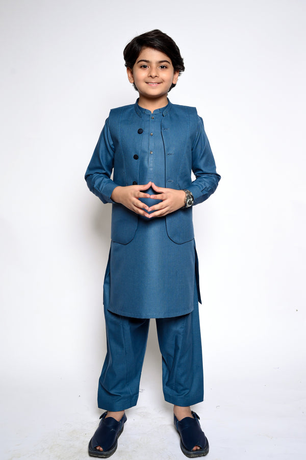 Boys Waist Coat Suit 4669