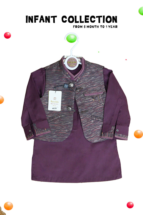 Infant waistcoat suit 4639
