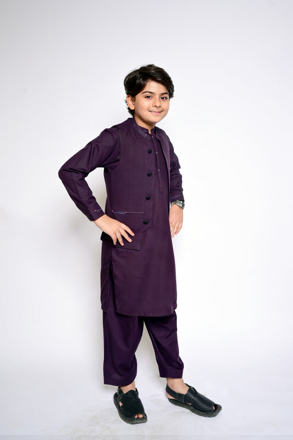 Boys Waist Coat Suit 4666