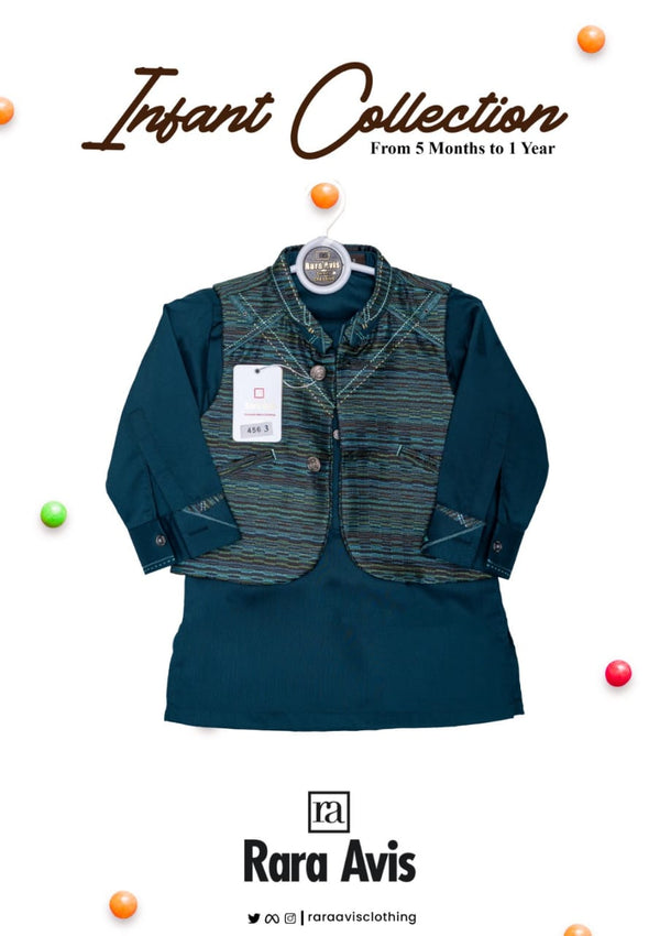 Infant waistcoat suit 4563