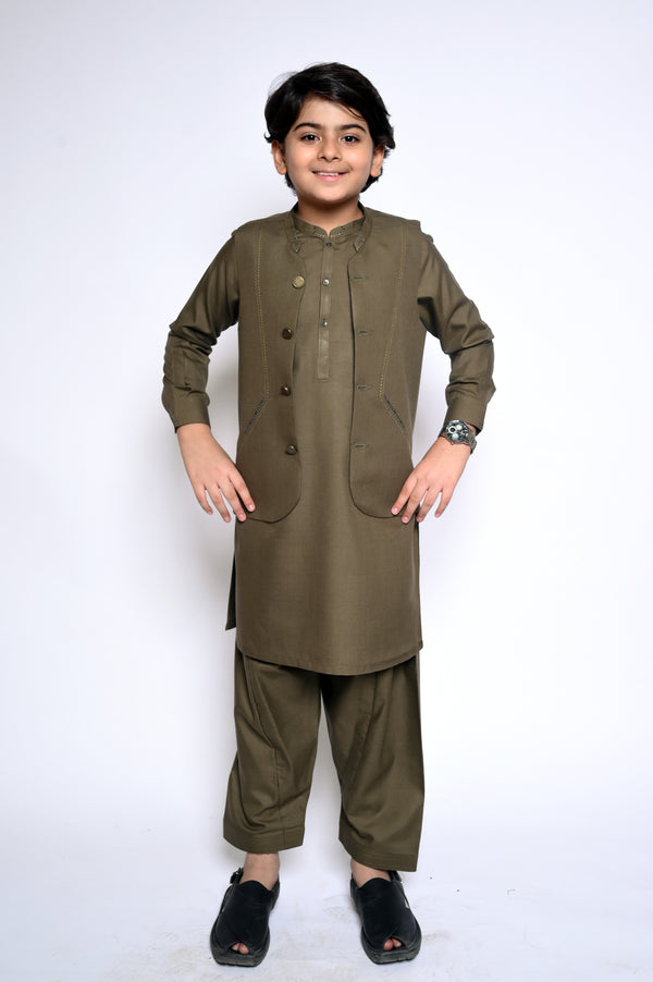 Boys Waist Coat Suit 4669