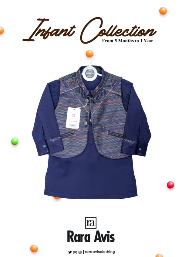 Infant waistcoat suit 4563
