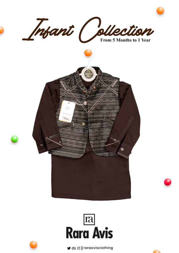 Infant waistcoat suit 4563