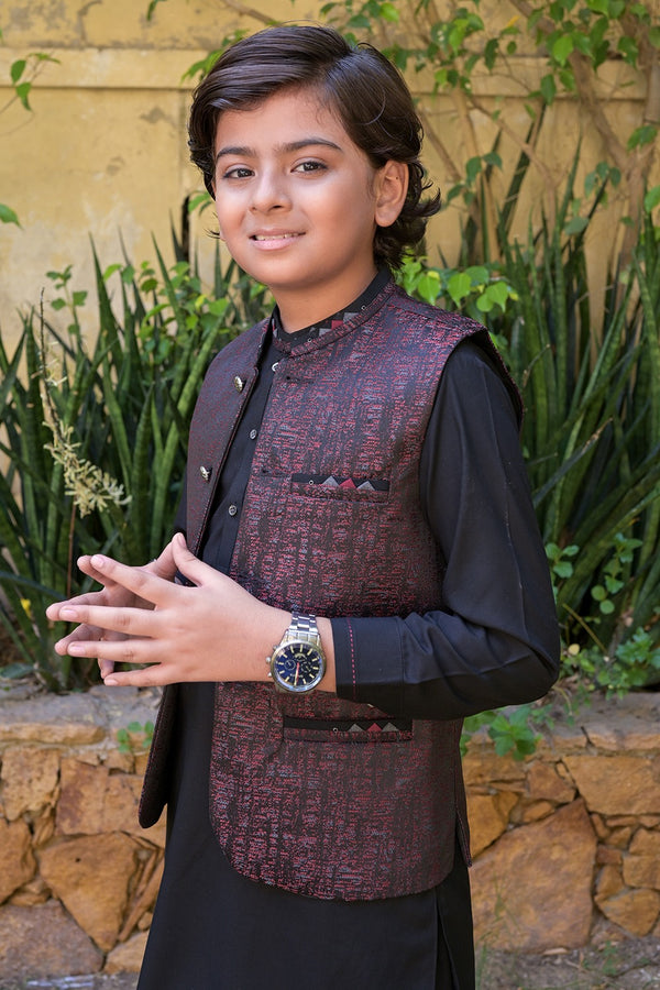 Boys Waist Coat Suit 4647