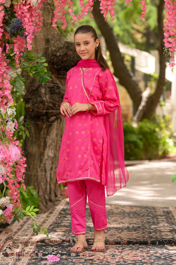 Jacquard Designing 2Pc Suit 4635