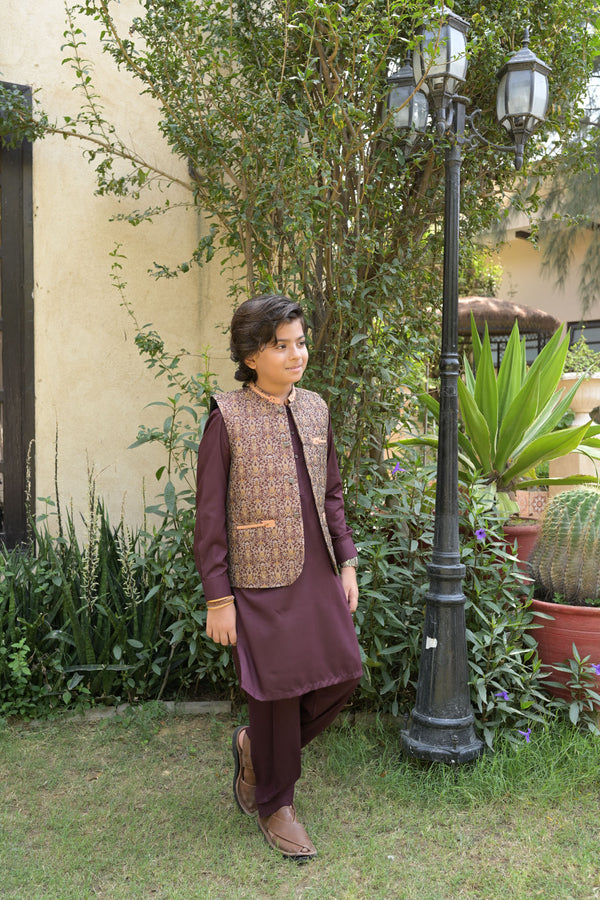 Boys Waist Coat Suit