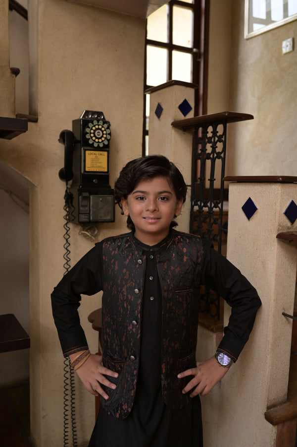 Boys Waist Coat Suit