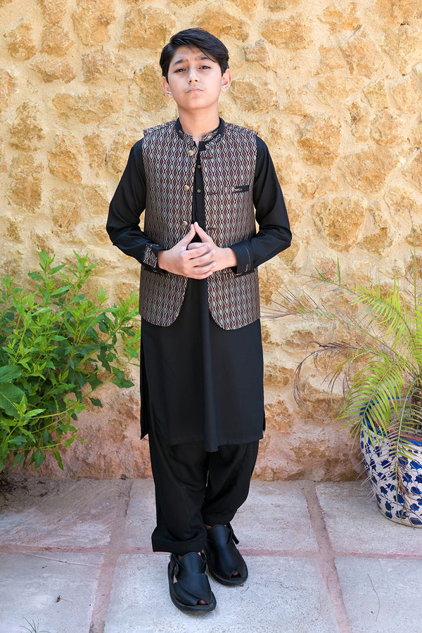 Boys Waist Coat Suit 4645